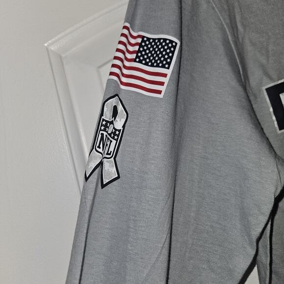 Nike Tee Dolphins Salute To Service Men's Long Sleeve Size Small - Picture 2 of 11